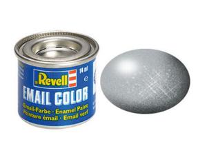Revell Silver, metallic 14 ml-tin schaalmodel onderdeel en -accessoire Verf