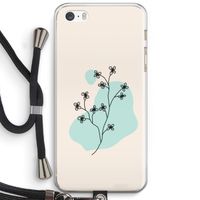 Love your petals: iPhone 5 / 5S / SE Transparant Hoesje met koord