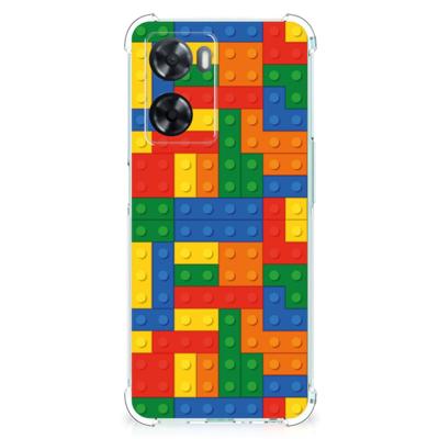 OPPO A57 | A57s | A77 4G Doorzichtige Silicone Hoesje Blokken OPPO A57 | A57s | A77 4G Doorzichtige Silicone Hoesje Blokken