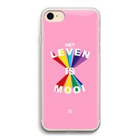 Het Leven Is Mooi: iPhone 7 Transparant Hoesje Het Leven Is Mooi: iPhone 7 Transparant Hoesje