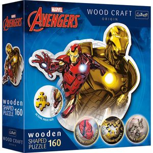 Avengers Puzzel hout - Brave Iron Man