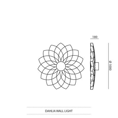 JSPR - Dahlia wandlamp