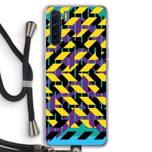Skew Bee 3: Oppo A91 Transparant Hoesje met koord