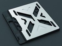 Conceptronic THANA ERGO S, Laptop Cooling Stand 39,6 cm (15.6 ) Notebookstandaard Grijs - thumbnail