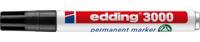 Edding permanent marker 3000 zwart Edding permanent marker 3000 zwart