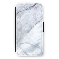 Witte marmer: iPhone 12 Pro Max Flip Hoesje