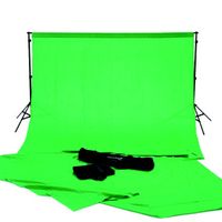 Complete green screen studio kit inclusief draagtas - thumbnail