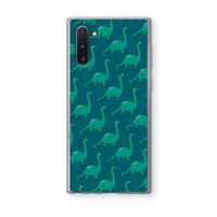 Diplodocus: Samsung Galaxy Note 10 Transparant Hoesje