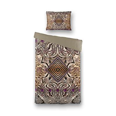 Dekbedovertrek Wild Fantasy Patroon & Natuur 140x200 Cm Fresh And Co - Dekbed-Discounter.nl