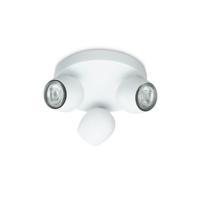 Prolight Bola - Opbouwspot - LED - GU10 - Wit - 3 lichtpunten