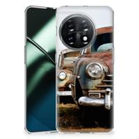 OnePlus 11 | Siliconen hoesje | met foto Vintage Auto