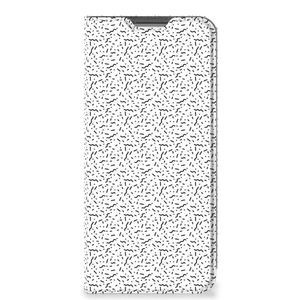 OPPO A96 | A76 Hoesje met Magneet Stripes Dots