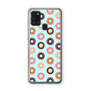 Donuts: Samsung Galaxy A21s Transparant Hoesje