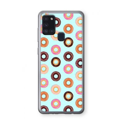 Donuts: Samsung Galaxy A21s Transparant Hoesje