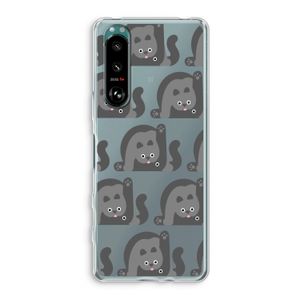 Cats: Sony Xperia 5 III Transparant Hoesje