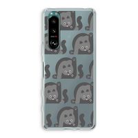 Cats: Sony Xperia 5 III Transparant Hoesje