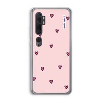 Hartjes: Xiaomi Mi Note 10 Pro Transparant Hoesje