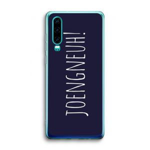 Joengneuh!: Huawei P30 Transparant Hoesje