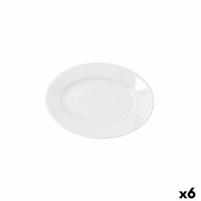 Snackdienblad Bidasoa Serenity Hydrozero Wit Ø 20 cm (6 Stuks)