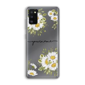 Daisies: Samsung Galaxy A41 Transparant Hoesje