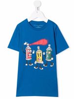 Stella McCartney Kids t-shirt à imprimé graphique - Bleu - thumbnail