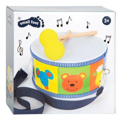 Small Foot houten trommel dieren met stokken, 3dlg.