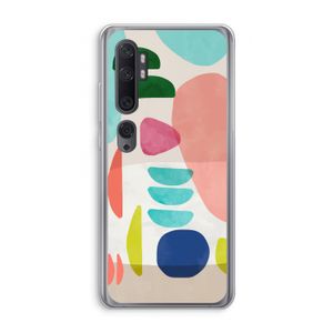 Bold Rounded Shapes: Xiaomi Mi Note 10 Pro Transparant Hoesje