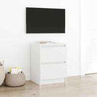 Tv-meubel 40x35x54 cm spaanplaat wit