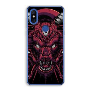 Hell Hound and Serpents: Xiaomi Mi Mix 3 Transparant Hoesje