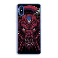 Hell Hound and Serpents: Xiaomi Mi Mix 3 Transparant Hoesje Hell Hound and Serpents: Xiaomi Mi Mix 3 Transparant Hoesje