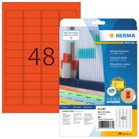 Etiket herma 4367 45.7x21.2mm verwijderb rd 960st | 32 stuks