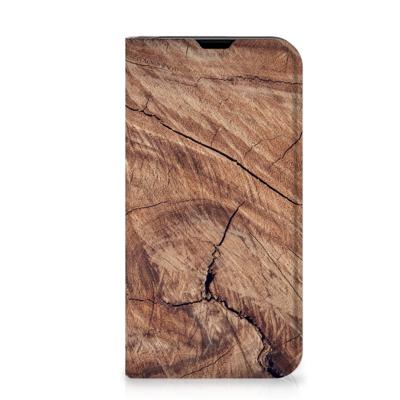 iPhone 13 Mini Book | Wallet Case | Tree Trunk