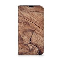 iPhone 13 Mini Book | Wallet Case | Tree Trunk