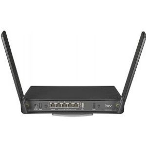 Mikrotik hAP ac³ draadloze router Dual-band (2.4 GHz / 5 GHz) Gigabit Ethernet Zwart