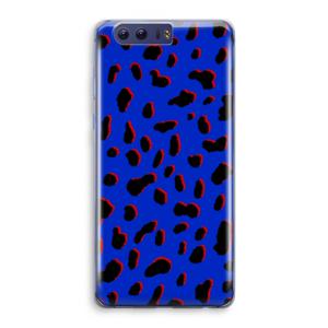 Blue Leopard: Honor 9 Transparant Hoesje