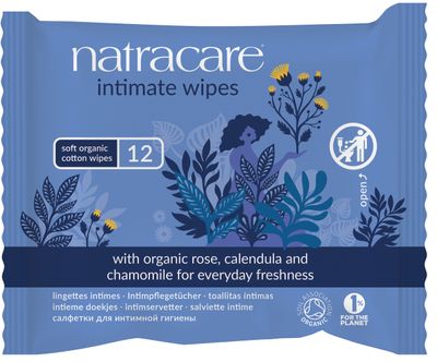 Natracare Intimate Wipes Doekjes