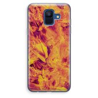 Eternal Fire: Samsung Galaxy A6 (2018) Transparant Hoesje