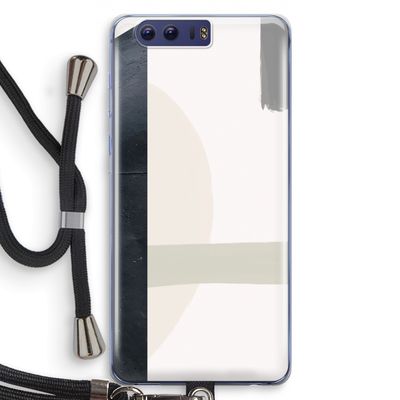 Baca: Honor 9 Transparant Hoesje met koord