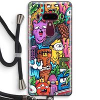 Vexx Mixtape: HTC U12+ Transparant Hoesje met koord
