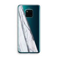 Gestreepte marmer: Huawei Mate 20 Pro Transparant Hoesje