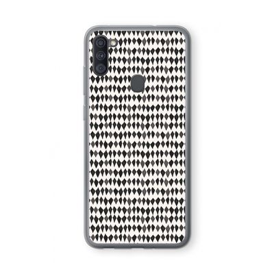 Crazy shapes: Samsung Galaxy A11 Transparant Hoesje
