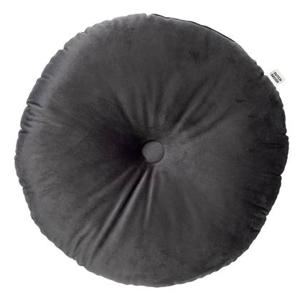 Dutch Decor Olly sierkussen Ø40 cm - Charcoal Gray