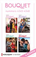 Bouquet e-bundel nummers 4345 - 4348 - Susan Stephens, Maya Blake, Clare Connelly, Dani Collins - ebook