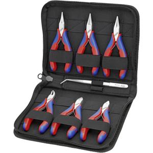 Knipex 00 20 16 Tangenset Elektronica en fijnmechanica 7-delig