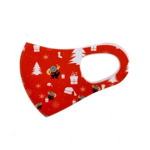 Mondkapje Fashion Ice Silk Cotton Christmas | Mond Neus Masker | Mondmasker Happy Gifts