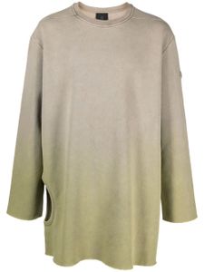 Moncler + Rick Owens Subhuman cut-out sweatshirt - Tons neutres