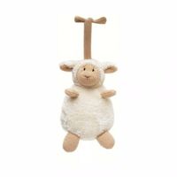 Pluche muziek schaap knuffels 17 cm - thumbnail