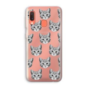 Kitten: Samsung Galaxy A20e Transparant Hoesje