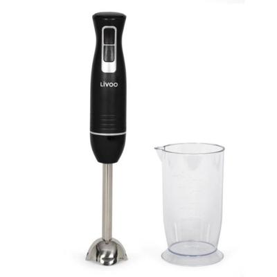 Staafmixer met kom - LIVOO - DOP245N - 400 W - 2 snelheden - Zwart