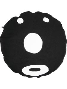 10 CORSO COMO coussin à imprimé Smiley - Noir